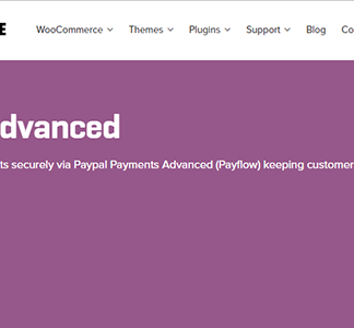 Woocommerce Paypal Advanced Gateway