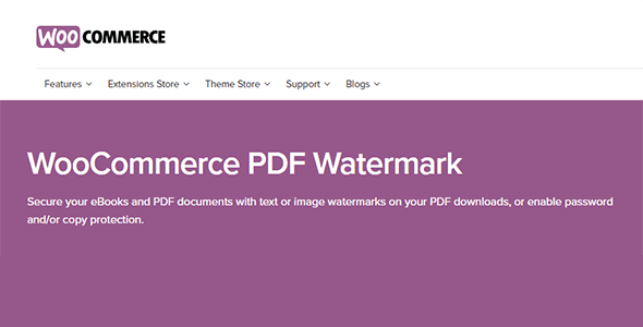 Woocommerce Pdf Watermark