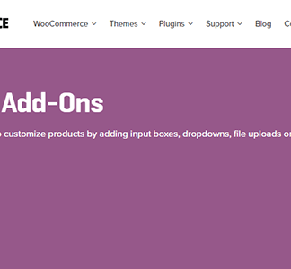 Woocommerce Product Add-Ons