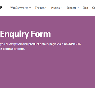 Woocommerce Product Enquiry Form