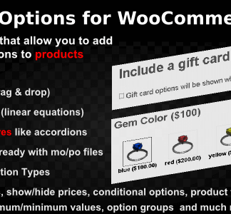 Product Options For Woocommerce