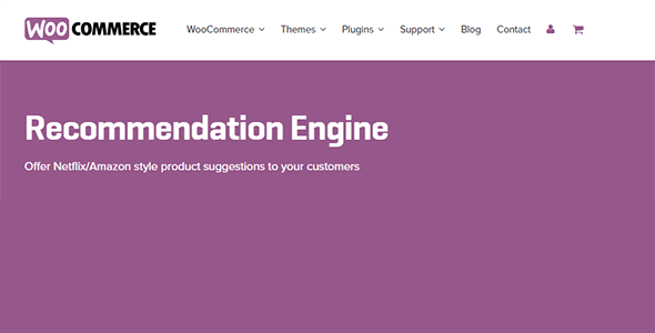 Woocommerce Recommendation Engine