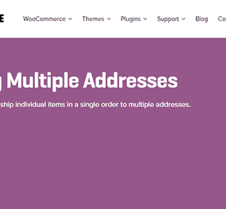 Woocommerce Shipping Multiple Addresses