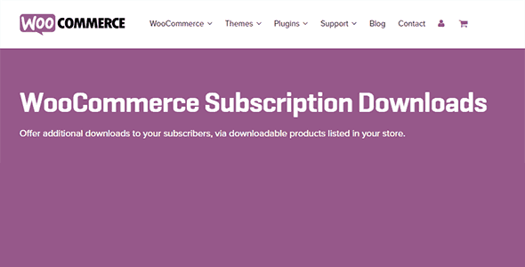 Woocommerce Subscription Downloads
