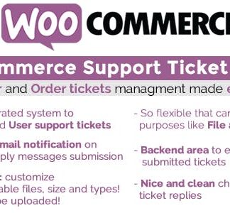 WooCommerce Support Ticket System