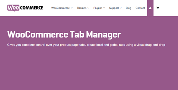 Woocommerce Tab Manager