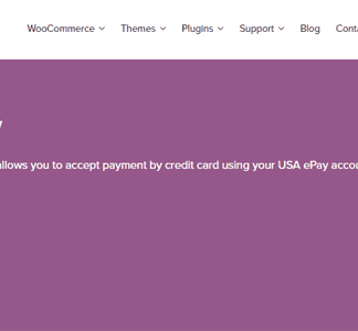 Woocommerce Usa Epay Gateway