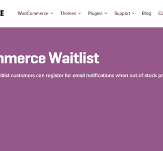 Woocommerce Waitlist