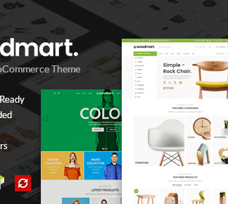 Woodmart – Responsive Woocommerce Wordpress Theme