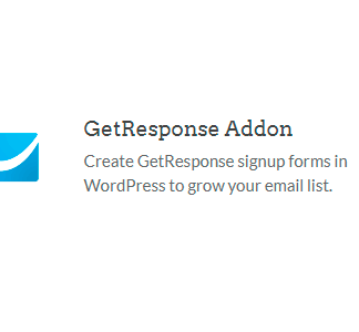 WPForms – Getresponse addon