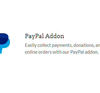 WPForms – Paypal addon