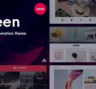 Zeen | Next Generation Magazine WordPress Theme