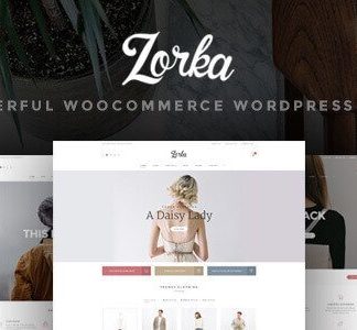 Zorka – Wonderful Fashion Woocommerce Theme