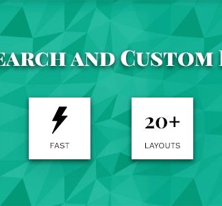 Live Search & Custom Fields