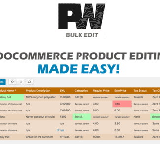 PW WooCommerce Bulk Edit Pro