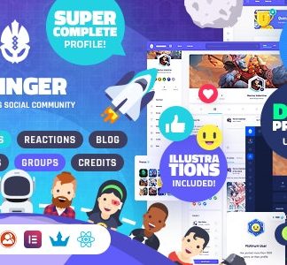 Vikinger - BuddyPress Social Community