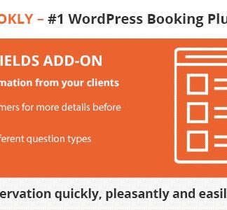 Bookly - Custom Fields (Add-on)