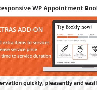 Bookly Service Extras (Add-on)