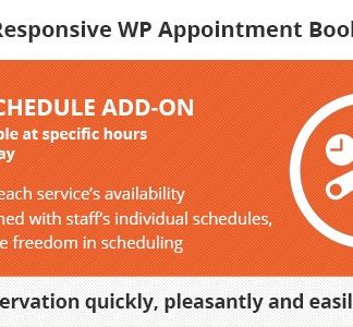 Bookly Service Schedule (Add-on)