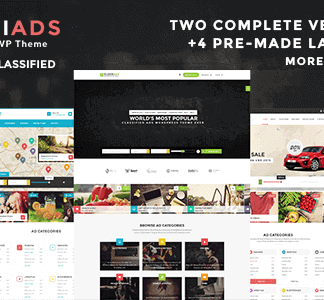 Classiads – Classified Ads Wordpress Theme