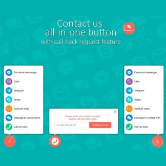 Contact Us all-in-one button