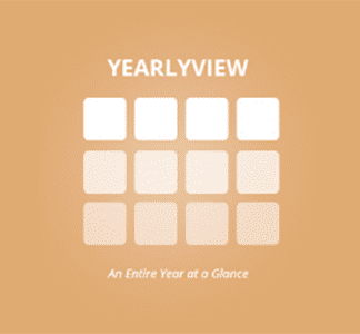 EventON - Yearly View
