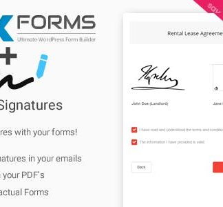 NEX-Forms ADD ON - Digital Signatures