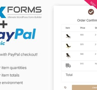 NEX-Forms ADD ON - PayPal PRO