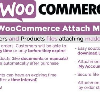 WooCommerce Attach Me!