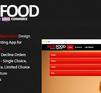 WooFood - Food Ordering (Complete Kit)