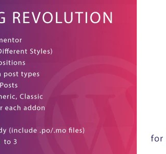 Blog Revolution for Elementor