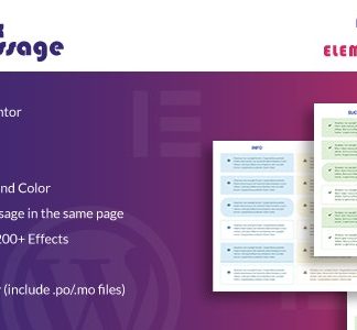 Box Message for Elementor