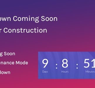 Coming Soon Widgets for Elementor