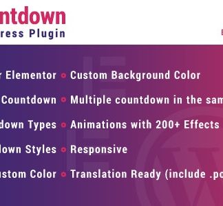 Countdown for Elementor