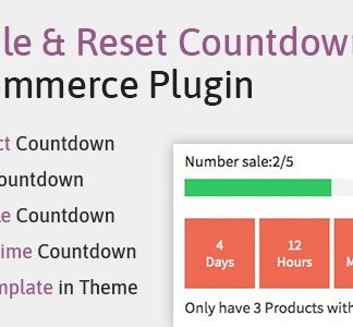 Countdown Product Woocommerce