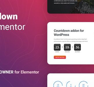 Countdowner for Elementor