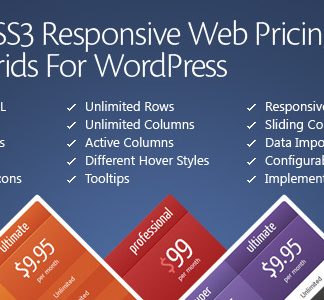 CSS3 Responsive Compare Pricing Tables
