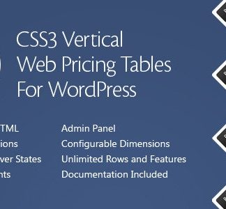 CSS3 Vertical Web Pricing Tables