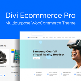 Divi Ecommerce Pro