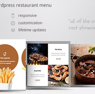 DZS Restaurant Menu