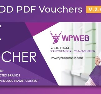 Easy Digital Downloads - PDF Vouchers