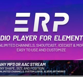 ERPlayer - radio player for Elementor