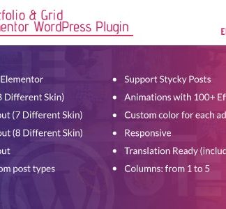 Fast Portfolio & Grid for Elementor