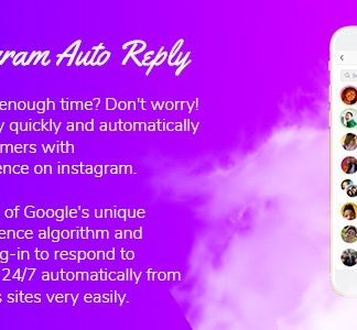 Instagram Auto Reply with Artificial Intelligence
