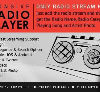 LambertGroup - Radio Player With Playlist - Shoutcast and Icecast