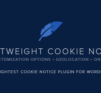 Lightweight Cookie Notice