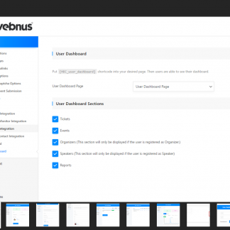 MEC User Dashboard