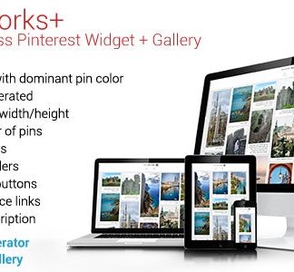 PinWorks+ Wordpress Pinterest Gallery