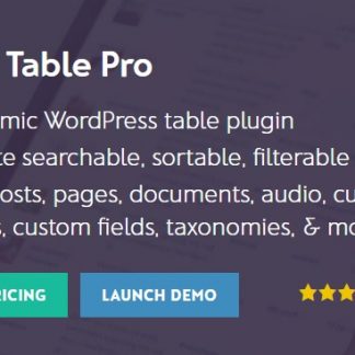 Posts Table Pro