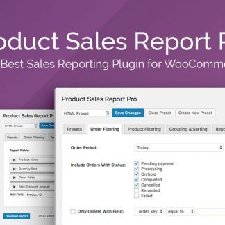 Product Sales Report Pro for WooCommerce
